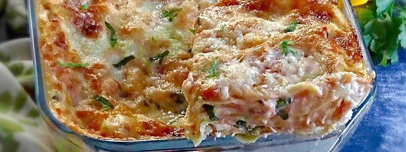 Lasagne al salmone (Affumicato o Fresco): le lasagne delle Feste!