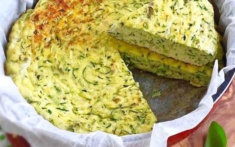 Frittata di zucchine al forno (Light e Saporita): ricetta Veloce!